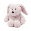 Junior Microwavable Weighted and Scented Pink Bunny Stuffed Animal by Warmies