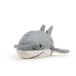 Junior Microwavable Weighted and Scented Shark Stuffed Animal by Warmies
