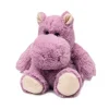 Junior Microwavable Weighted and Scented Hippo Stuffed Animal by Warmies
