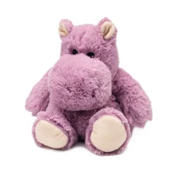 Junior Microwavable Weighted and Scented Hippo Stuffed Animal by Warmies