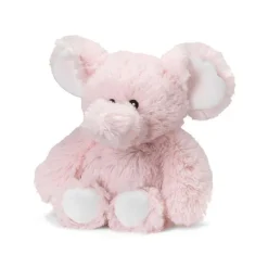 Junior Microwavable Weighted and Scented Pink Elephant Stuffed Animal by Warmies