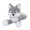 Laydown 26 Inch Stuffed Wolf by Fiesta