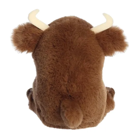 Liam the Longhorn Bull Stuffed Animal 5 Inch Rolly Pet by Aurora