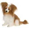 Lifelike Papillon Stuffed Animal by Hansa