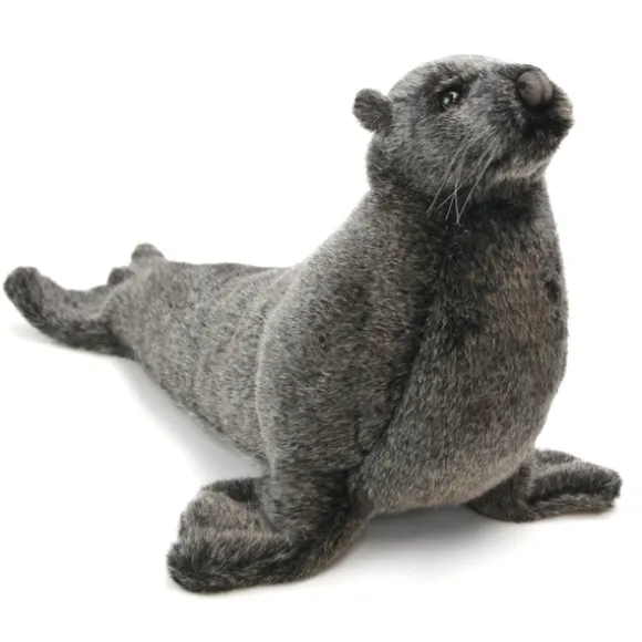 Lifelike Sea Lion Pup Stuffed Animal by Hansa