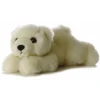 Lil' Slushy the Stuffed Polar Bear Cub Mini Flopsie by Aurora