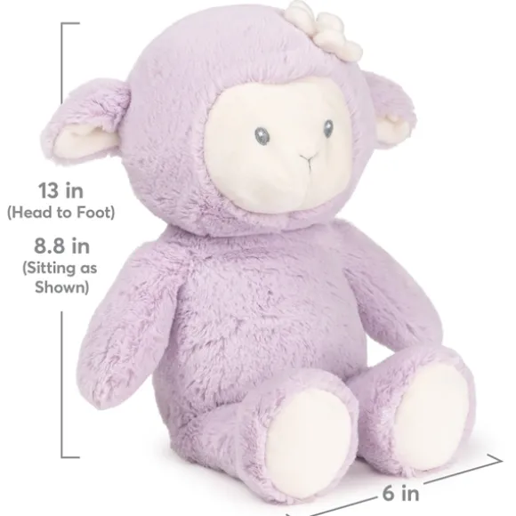 Lilac the Baby Safe Eco-Friendly Lamb Stuffed Animal by Gund
