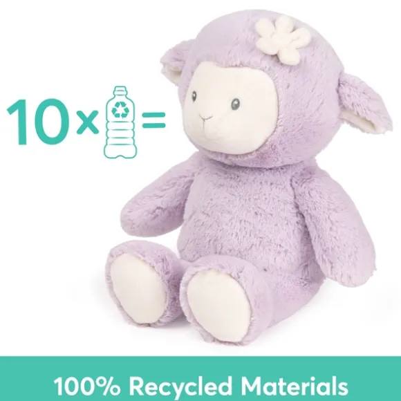 Lilac the Baby Safe Eco-Friendly Lamb Stuffed Animal by Gund