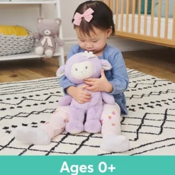 Lilac the Baby Safe Eco-Friendly Lamb Stuffed Animal by Gund