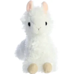 Little Ansy the Stuffed Alpaca Mini Flopsie by Aurora