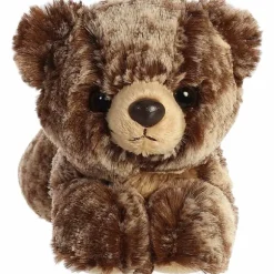 Little Brownie the Stuffed Brown Bear Mini Flopsie by Aurora