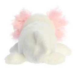 Little Clara the Stuffed White Axolotl Mini Flopsie by Aurora