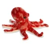 Little Pacy the Stuffed Red Octopus Mini Flopsie by Aurora