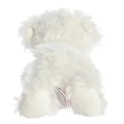 Little Snowball the Stuffed Bichon Frise Mini Flopsie by Aurora