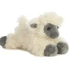 Little Suffolk the Stuffed Blackface Sheep Mini Flopsie by Aurora