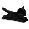 Little Twilight the Stuffed Black Cat Mini Flopsie by Aurora