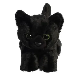 Little Twilight the Stuffed Black Cat Mini Flopsie by Aurora