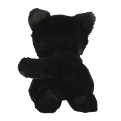 Little Twilight the Stuffed Black Cat Mini Flopsie by Aurora