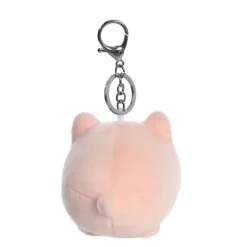 Meowchi Strawberry Stuffed Cat Clip On Bag Charm by Aurora