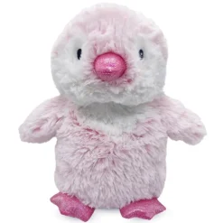 Microwavable Weighted and Scented Pink Penguin Stuffed Animal by Warmies