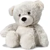 Microwavable Weighted and Scented Brown Marshmallow Bear Stuffed Animal by Warmies