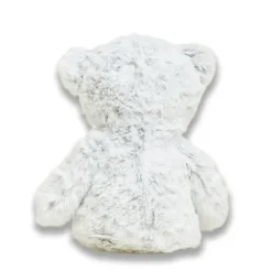Microwavable Weighted and Scented Gray Marshmallow Bear Stuffed Animal by Warmies