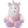Microwavable Weighted and Scented Pink Unicorn Stuffed Animal by Warmies