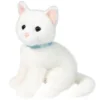 Mini 6 Inch Stuffed White Cat by Douglas