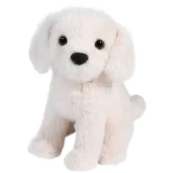 Mini 6 Inch Stuffed Yellow Lab Dog by Douglas