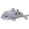 Mom and Baby Dolphin Stuffed Animals by Wild Republic