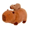 Mom and Baby Eco-Friendly Capybara Stuffed Animals by Fiesta