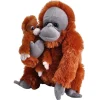Mom and Baby Orangutan Stuffed Animals by Wild Republic