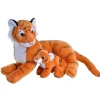 Mom and Baby Tiger Stuffed Animals by Wild Republic