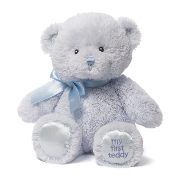 My First Teddy Blue Baby Safe Stuffed Bear by Gund