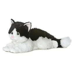 Oreo The Black and White Plush Cat 12 Inch Flopsie by Aurora