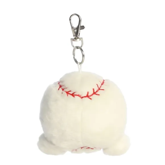 Palm Pals Clip-On 4 Inch Plush Slugger Baseball Bag Charm by Aurora