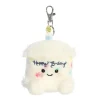 Palm Pals Clip-On 4 Inch Plush Happy B'Day Cake Bag Charm by Aurora