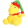Peanuts Plush Woodstock with Elf Hat Palm Pals by Aurora