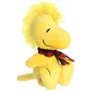 Peanuts Plush Woodstock with Plaid Scarf by Aurora