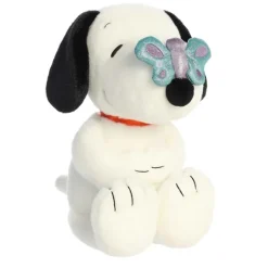 Peanuts Snoopy with Butterfly Stuffed Animal by Aurora