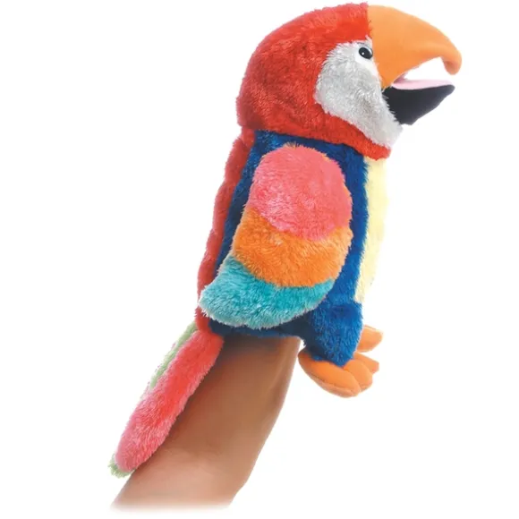 Petey the Plush Parrot Full Body Puppet by Aurora