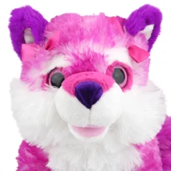 Pink Stuffed Fox Sweet and Sassy Plush Animal by Wild Republic