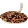 Plush Rattlesnake 73 Inch Stuffed Snake by Fiesta
