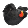 Plush Red-Winged Blackbird Audubon Bird with Sound by Wild Republic