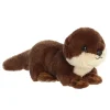 Plush River Otter Pup Mini Flopsie by Aurora