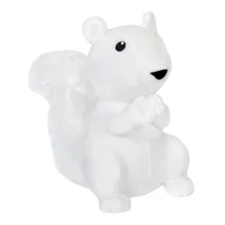Pocket Huggables Squishy Plush White Squirrel by Fiesta