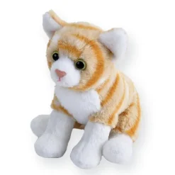 Pocketkins Eco-Friendly Small Plush Orange Tabby Cat by Wild Republic