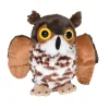 Pocketkins Eco-Friendly Small Plush Great Horned Owl by Wild Republic