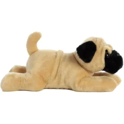 Pugger the Plush Pug 12 Inch Flopsie Stuffed Dog by Aurora