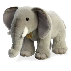 Realistic Stuffed African Elephant 12 Inch Miyoni Plush by Aurora
